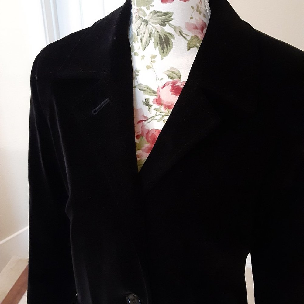 Black Velvet Coat by Gallery